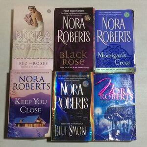 Nora Roberts Lot of 6 Paperback Books